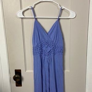 Baby blueish maxi dress